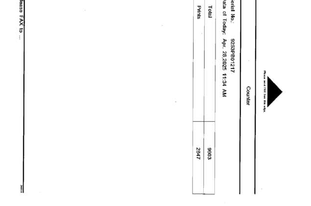 Fax page