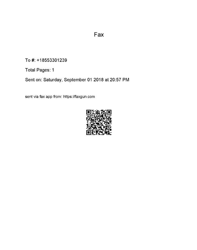 Fax page