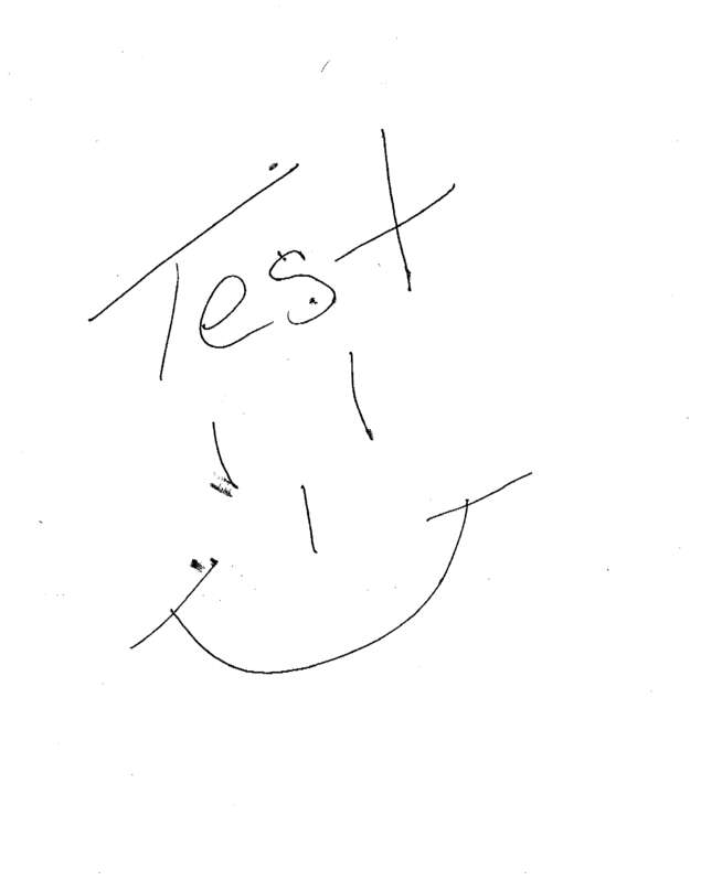 Fax page