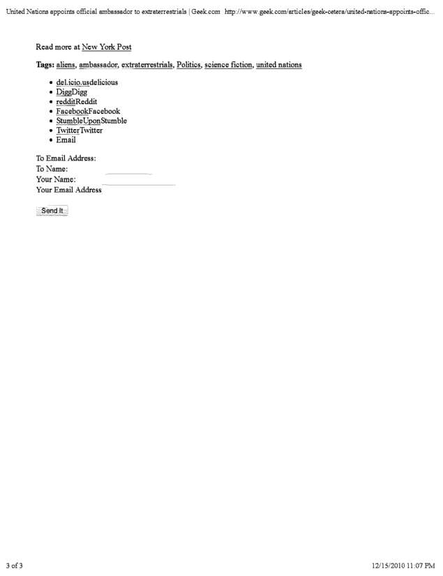 Fax page