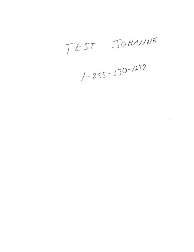 Fax page