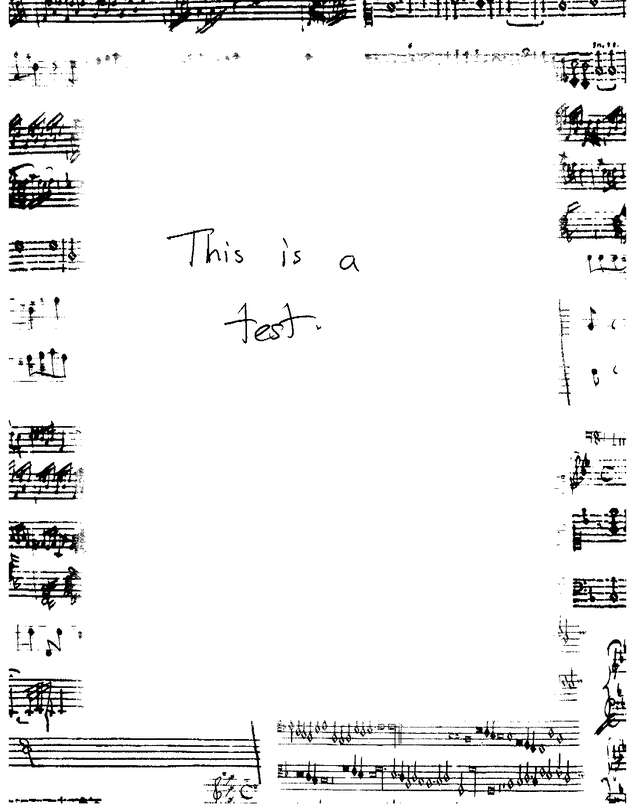 Fax page