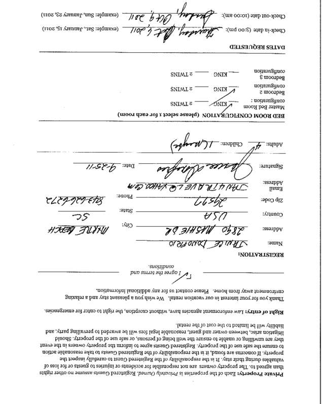 Fax page
