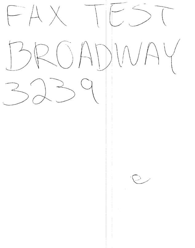fax page