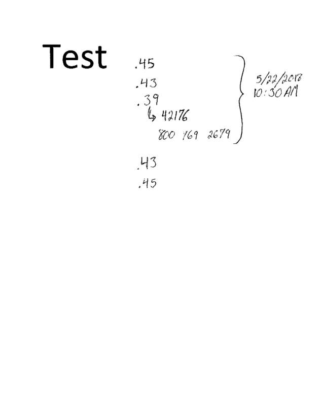 Fax page