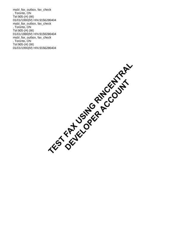 fax page