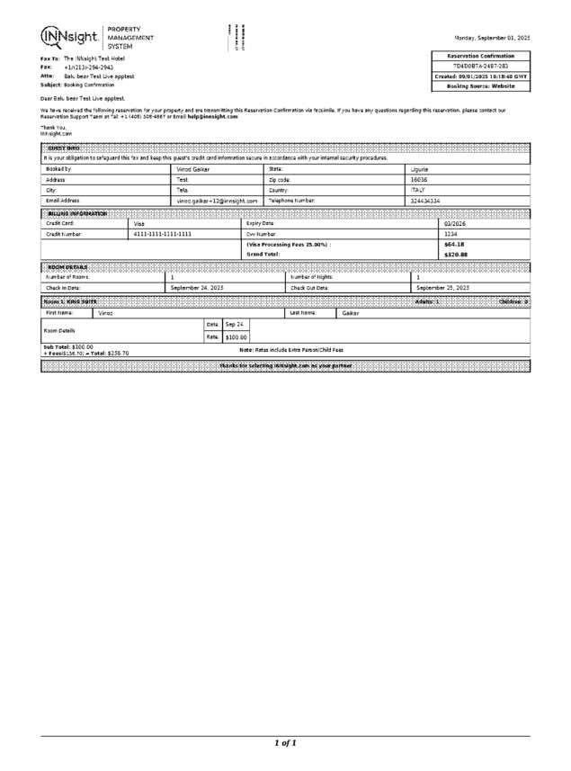 fax page