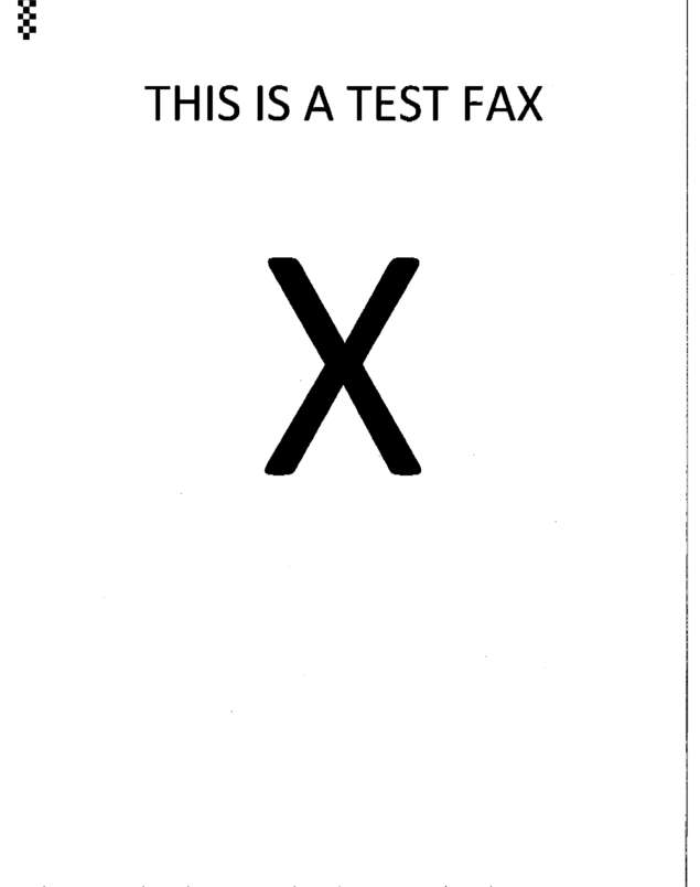 fax page