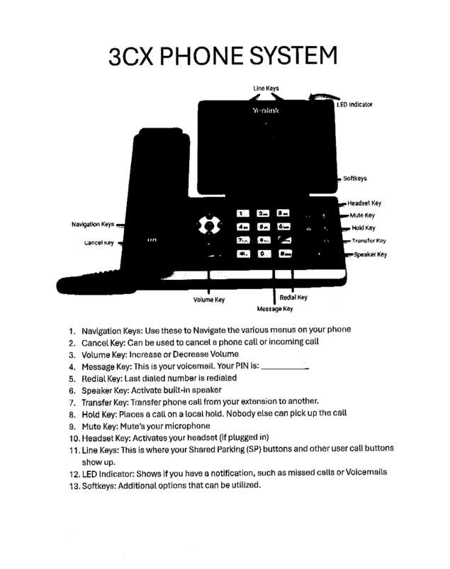 Fax page