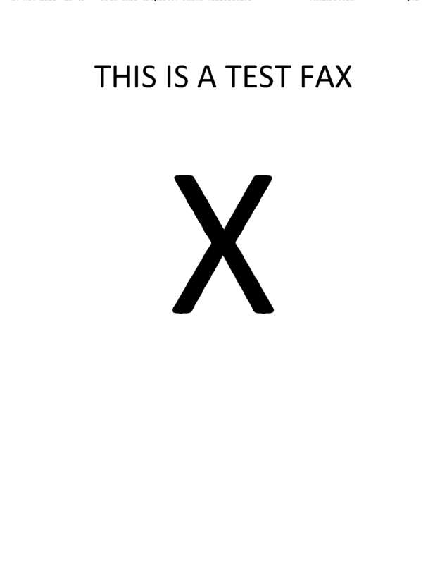 fax page