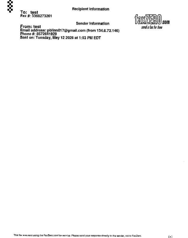 fax page