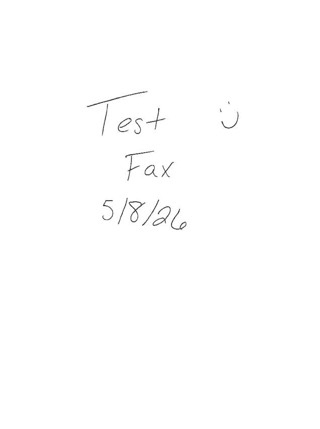 fax page