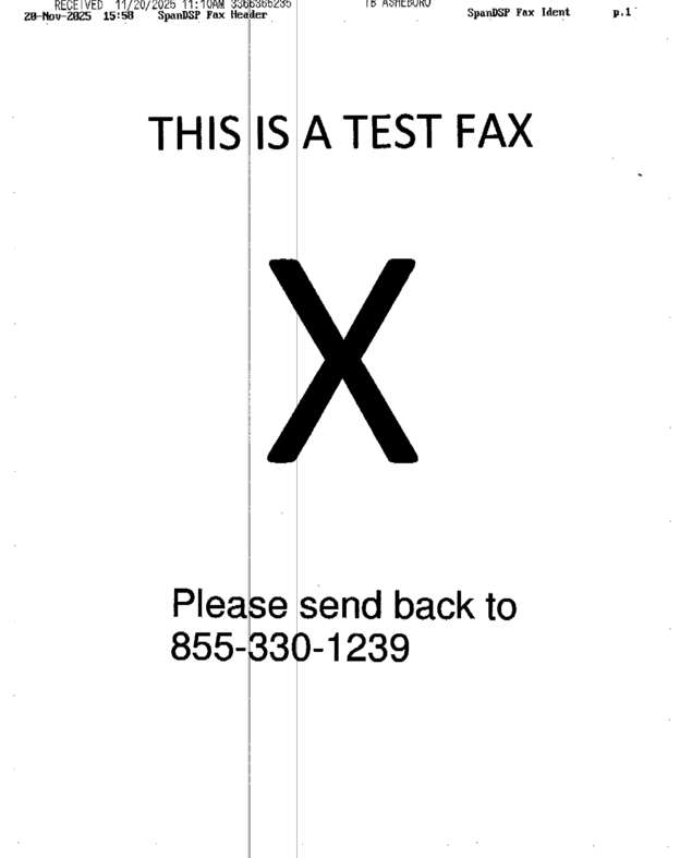 fax page