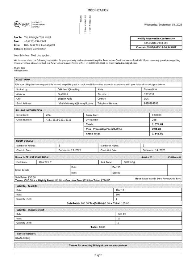fax page
