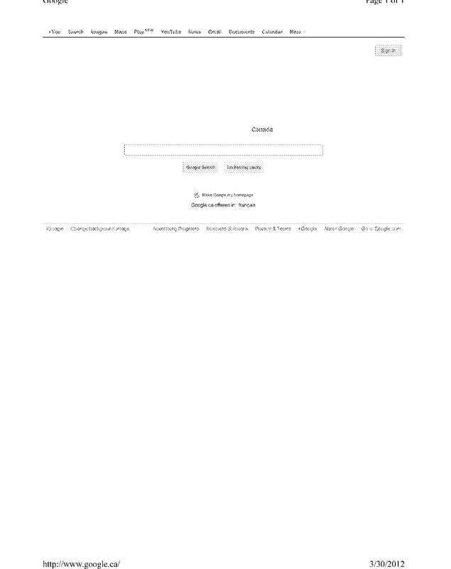 Fax page