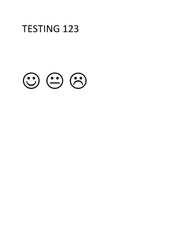 Fax page