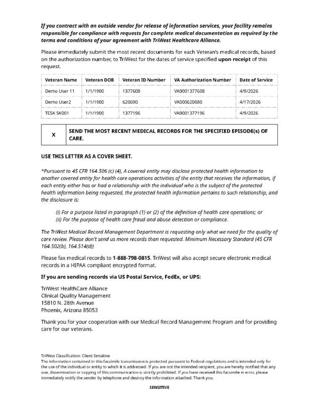 fax page