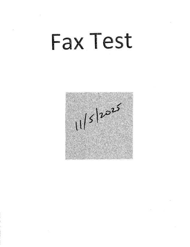 fax page