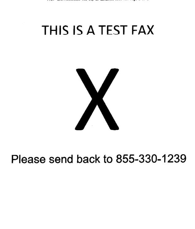 fax page