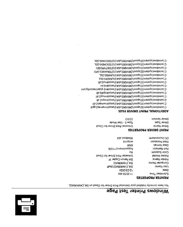 Fax page
