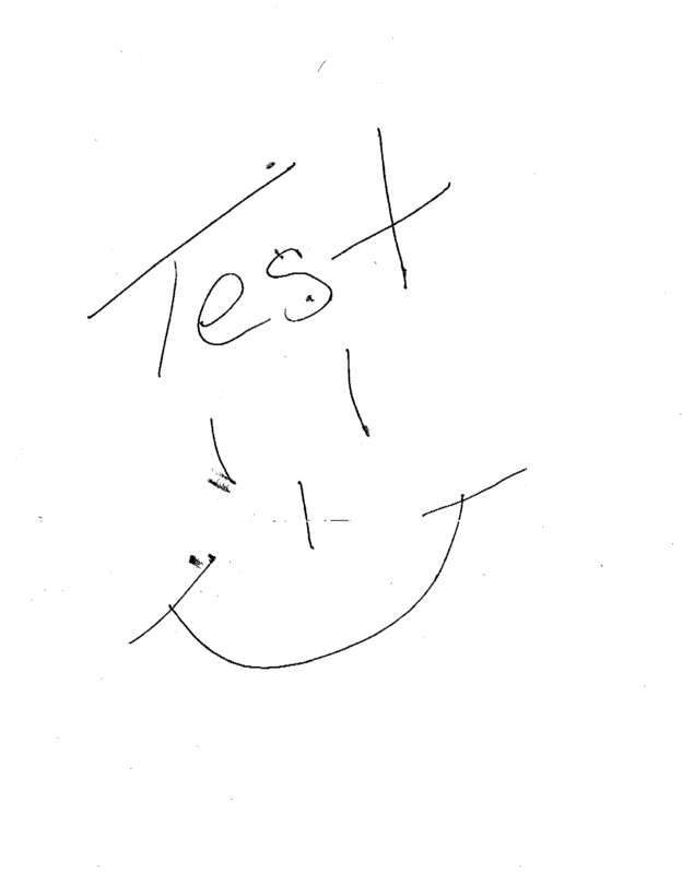 Fax page