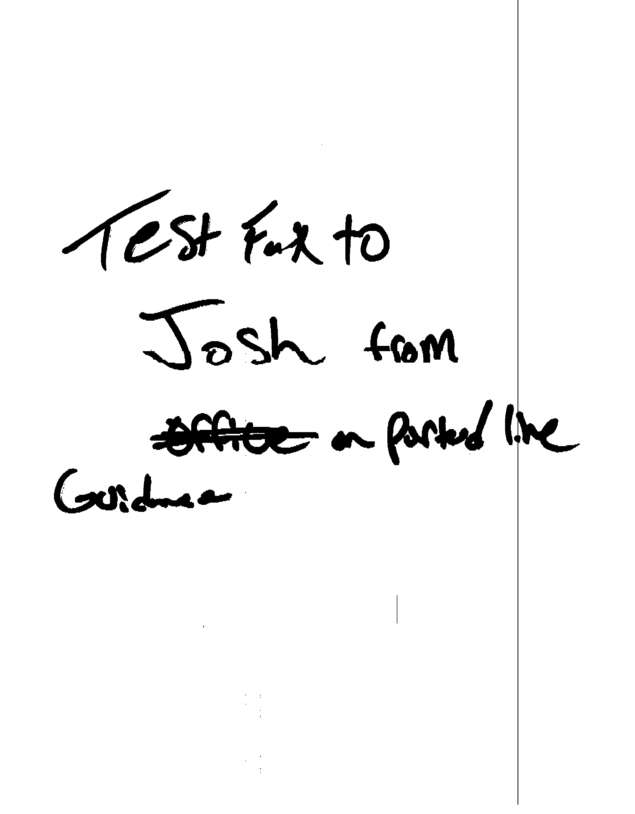 fax page