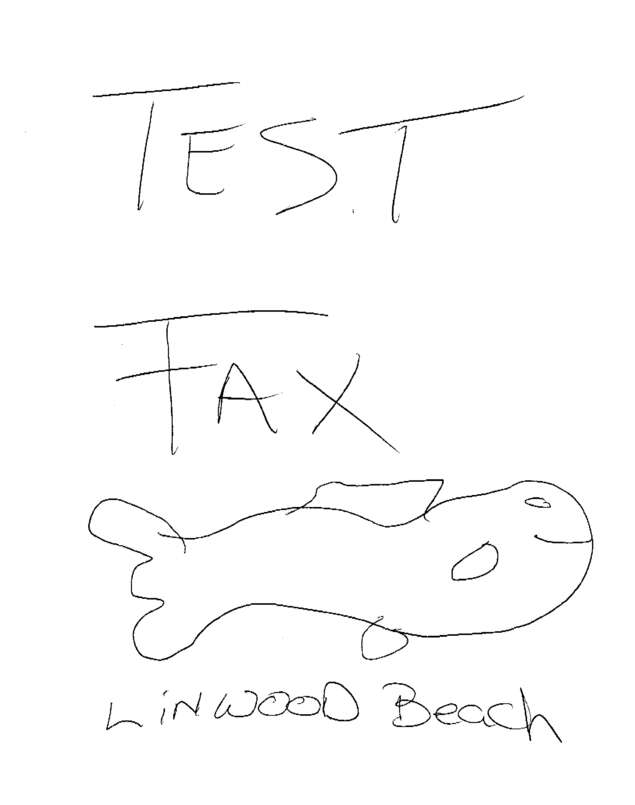 fax page