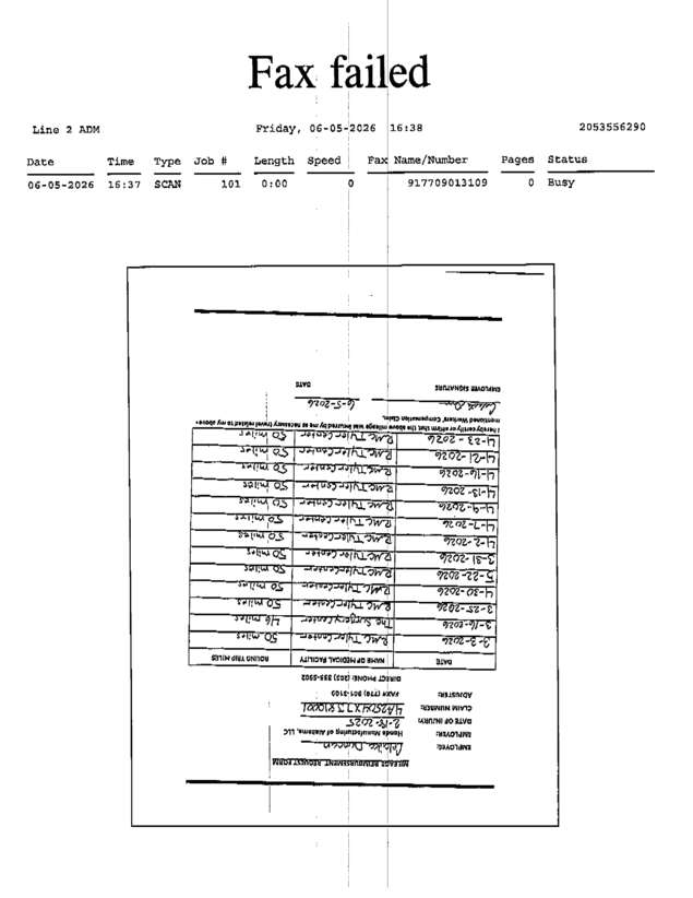 fax page
