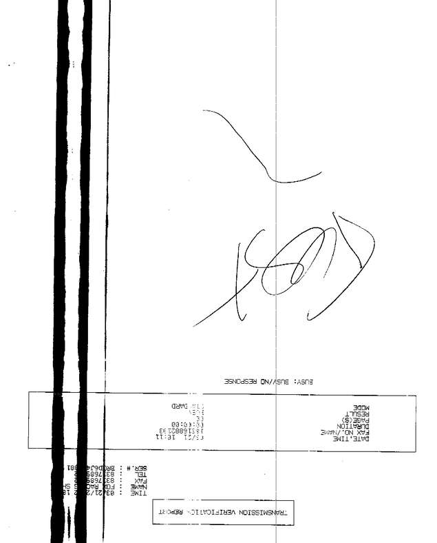Fax page