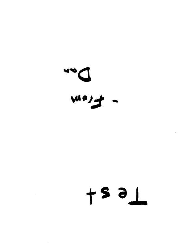 Fax page