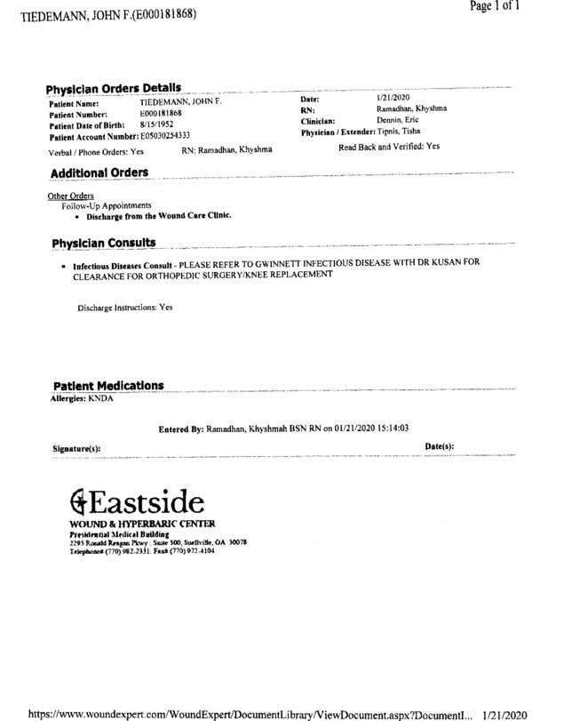 Fax page