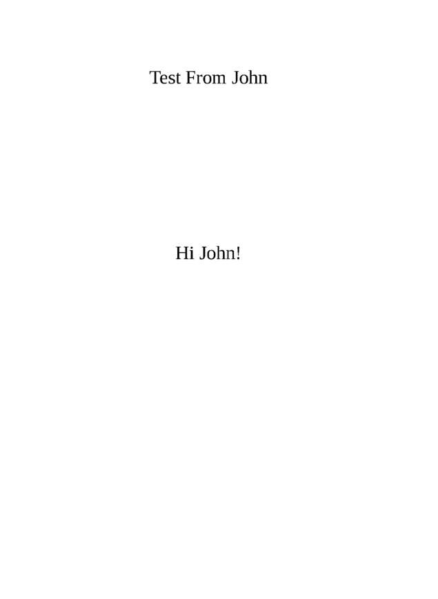 fax page
