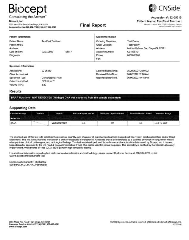 Fax page