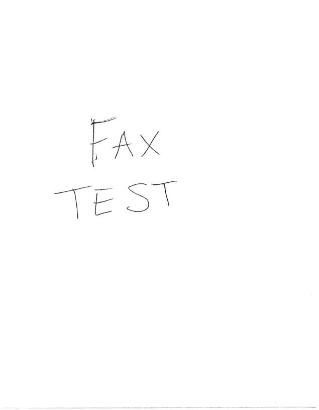 fax page