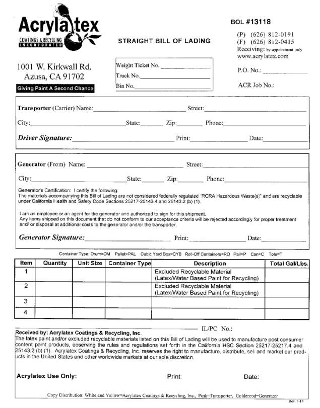 Fax page