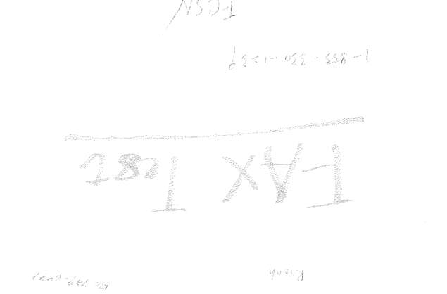 Fax page