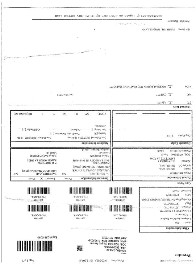 Fax page