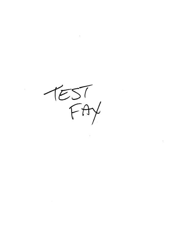fax page