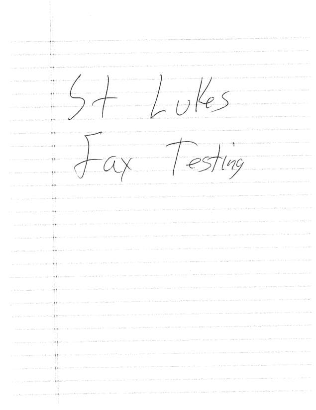 fax page