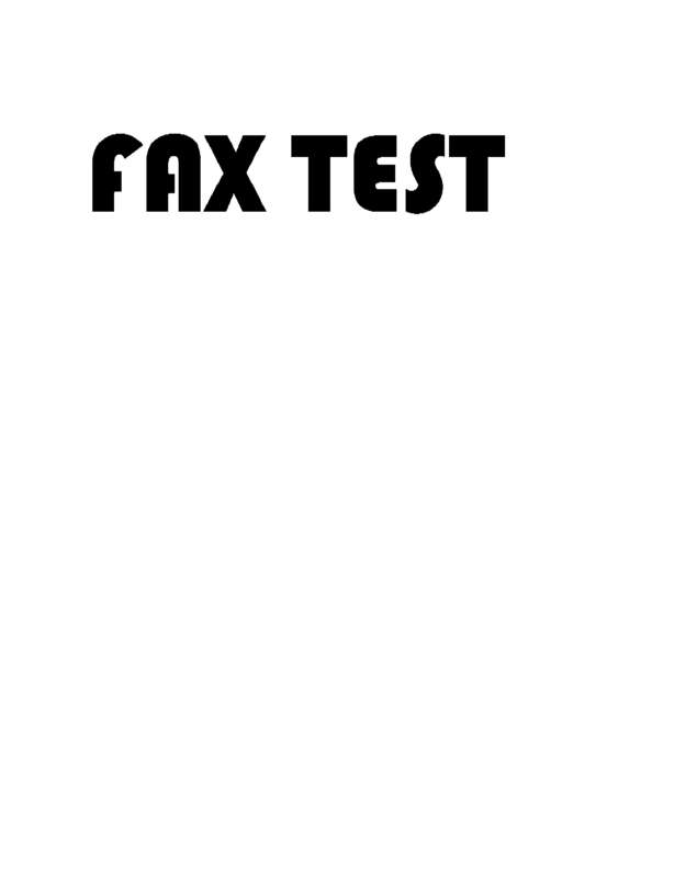 fax page