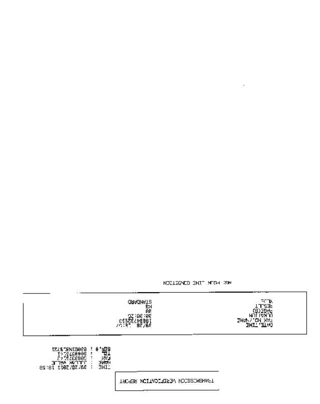 Fax page