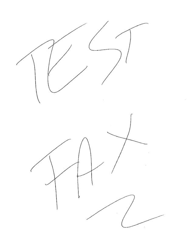 fax page