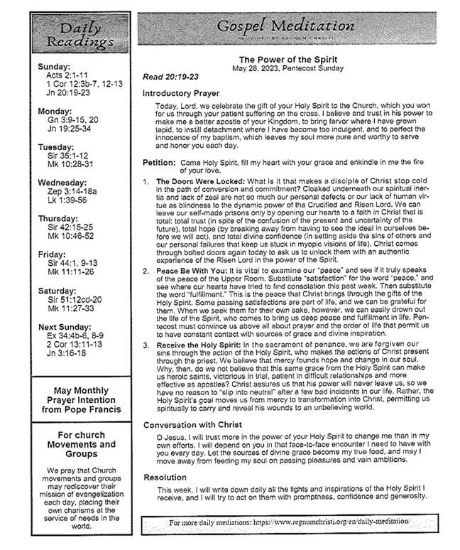 Fax page