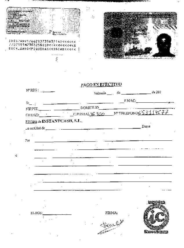 Fax page