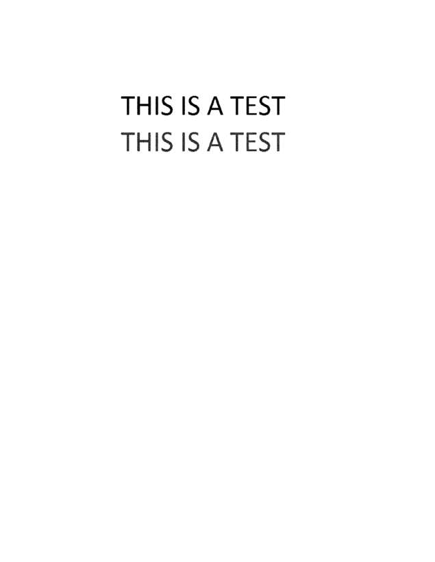 Fax page