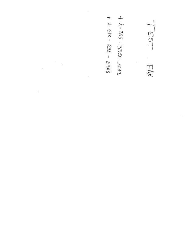 fax page