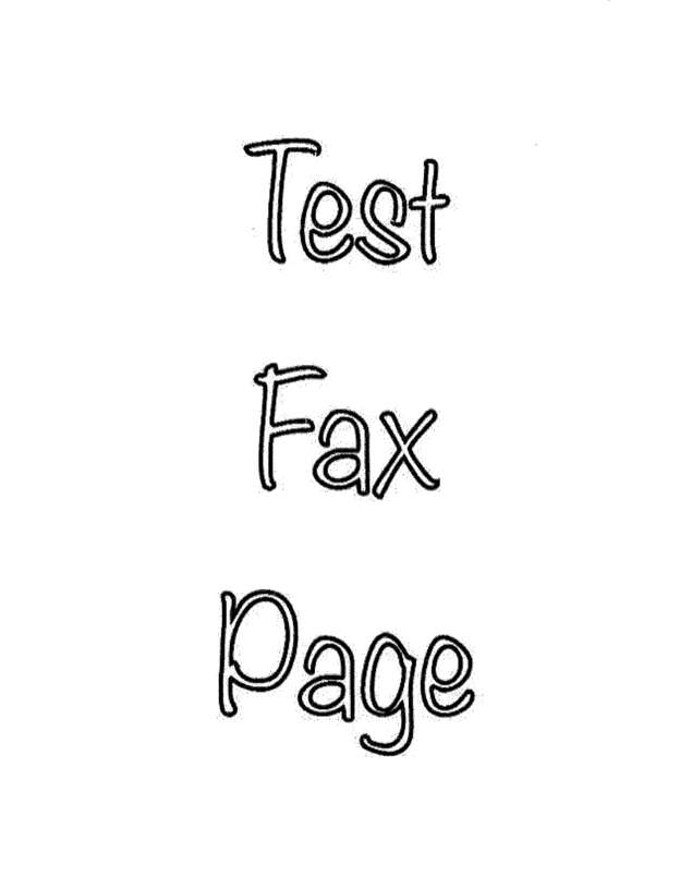 fax page