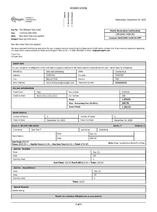 fax page