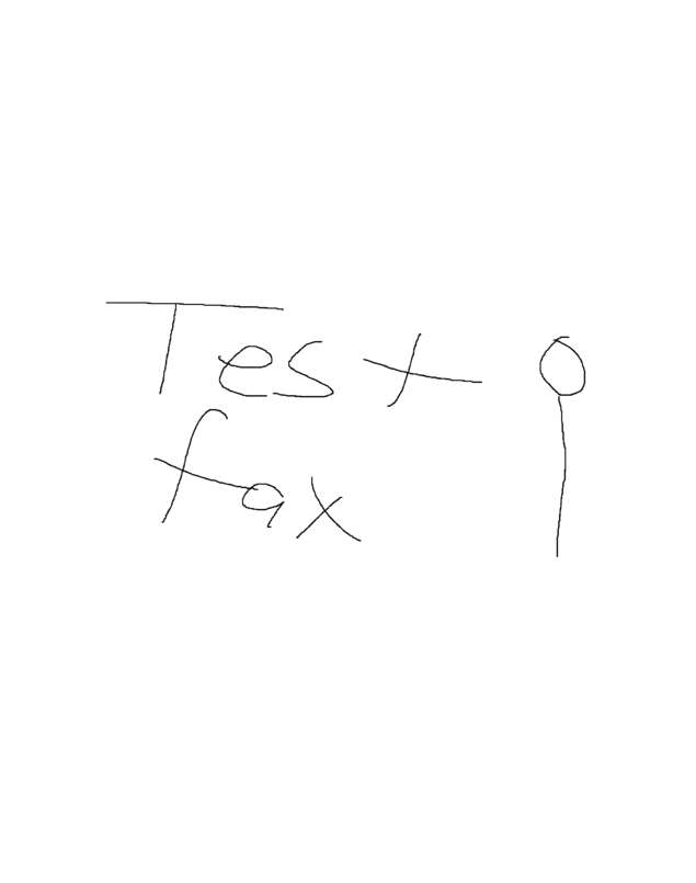 Fax page