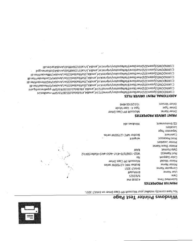 Fax page
